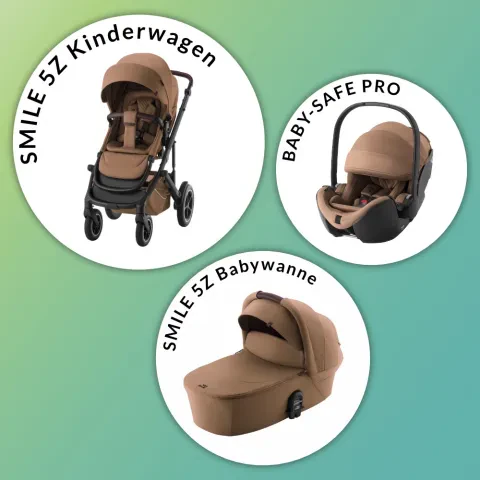 Britax Römer SMILE 5Z 3-in-1-Kinderwagen-Set