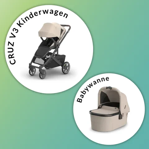 UPPAbaby CRUZ V3 2-in-1-Kinderwagen-Set