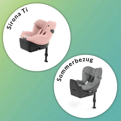 CYBEX SIRONA Ti Kindersitz + gratis Sommerbezug