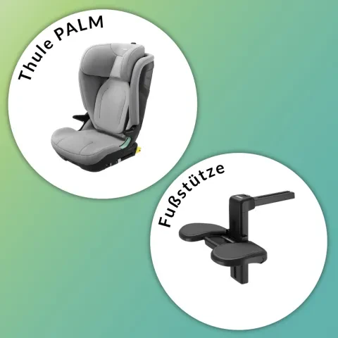Thule PALM Kindersitz-Set mit Fußstütze