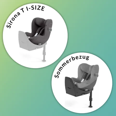 CYBEX SIRONA T I-SIZE Kindersitz + gratis Sommerbezug