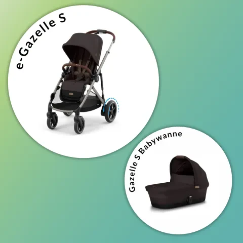 CYBEX eGAZELLE S 2-in-1-Kinderwagen-Set